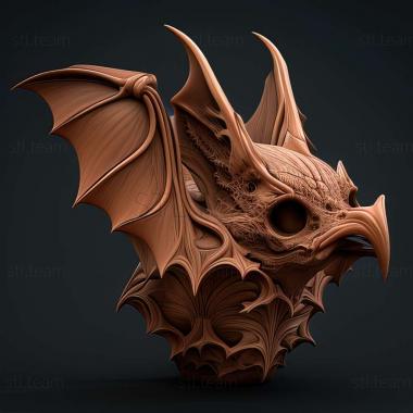 3D model bat (STL)